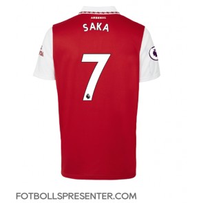 Arsenal Bukayo Saka #7 Hemma Matchtröja 2022-23 Kortärmad